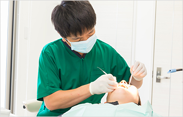 歯を修復する為の治療